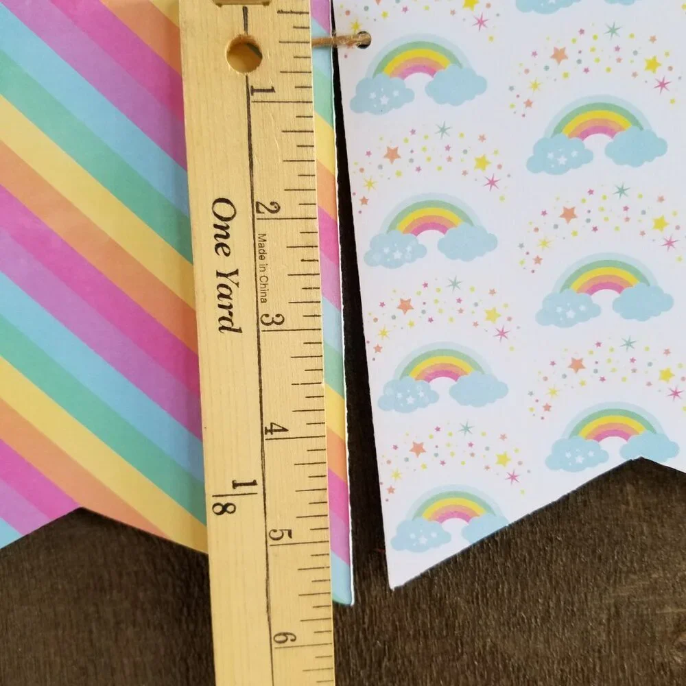 Rainbow Party Set with Confetti